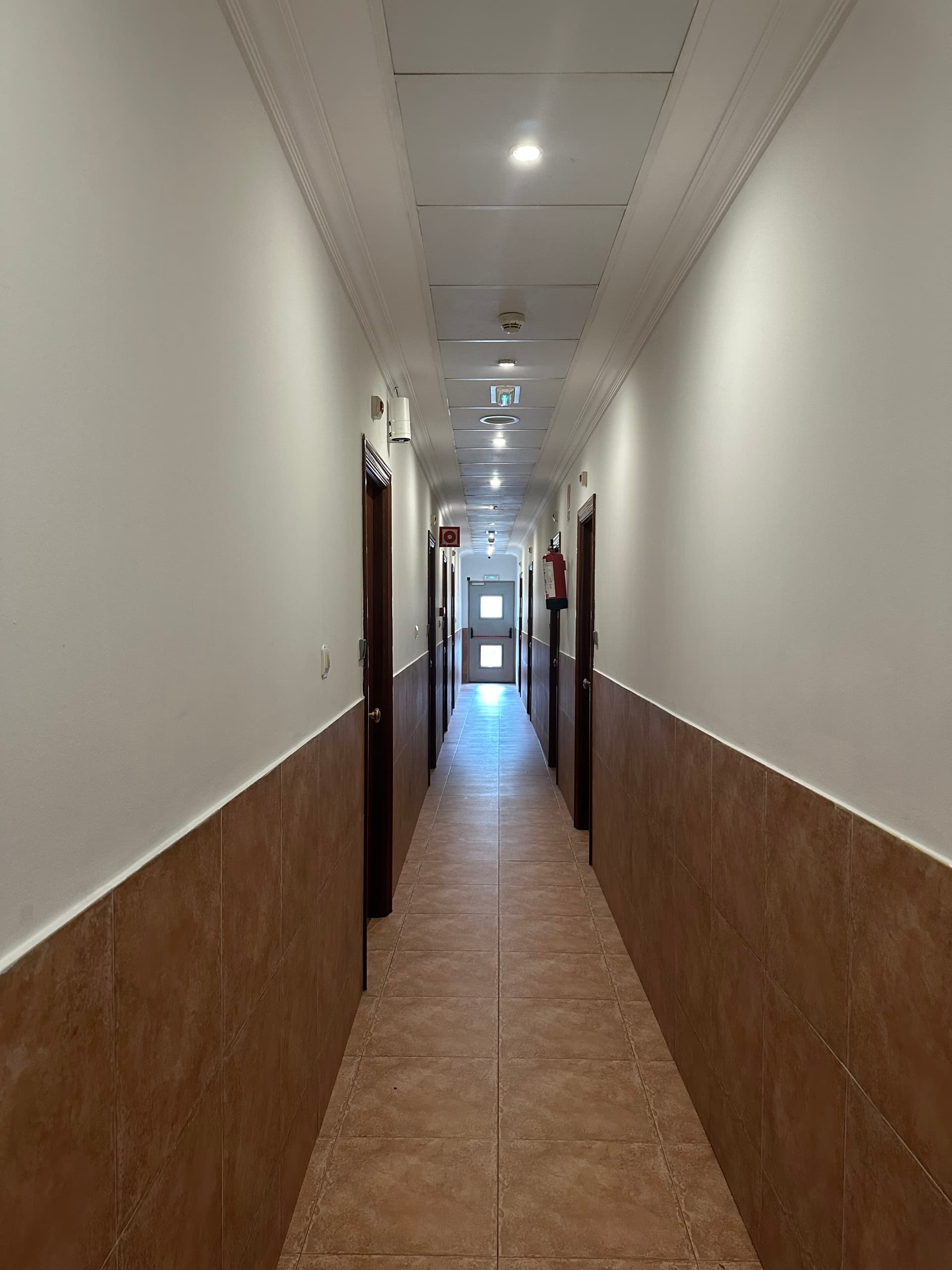 Pasillo del hotel